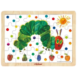 Mideer Milu children's hungry caterpillar wood puzzle 24P baby intelligence development puzzle toy