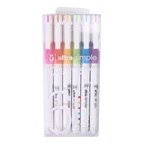 Morning light color neutral pen for notes making special press type 0.5 superior product students use large capacity press type 0.35 water pen set 0.38 new popular multi-color hand brush stationery