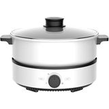 Midea electric hot pot home electric frying electric boiler electric pot multi-functional electric hot pot cooking rice, stir fried vegetables and barbecue integrated pot