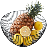 Tieyi modern creative fruit basket living room tea table household northern Europe simple style drain basket red fruit plate