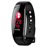 Waterproof color screen intelligent Bracelet 4 blood pressure and heart rate measurement sleep multi-functional medical grade touch screen watch exercise pedometer for elderly students Huawei Apple vivo millet couple Bracelet general