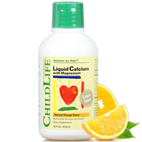 ChildLife imported calcium, magnesium, zinc, infant, baby, zinc, calcium, liquid milk calcium