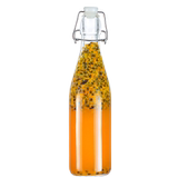 Wine bottle, empty bottle, wine bottle, sealed jar, wine bottle, domestic milk enzyme jar, 4-piece set