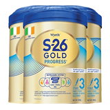 Irish Wyeth S26 gold HMO infant 3-stage milk powder infant 900g port version imported * 3 cans