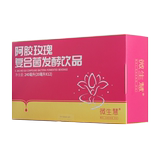 Authentic compound fermentation liquid of weishenghui donkey hide gelatin rose Poria cocos konjac powder probiotic oral liquid