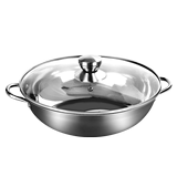 Taoduo Yuanyang pot hot pot with electromagnetic stove special domestic stainless steel hot pot pot, Shabu pot, mutton pot, large capacity