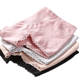 Modal panties women's abdomen collection cotton women's pure cotton mid high waist antibacterial large lace Japanese breathable pant head