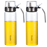2 oil bottles, leakproof glass, oil pot, oil tank, domestic vinegar pot, soy sauce, vinegar bottle, seasoning bottle, kitchen supplies