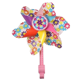 Qiwa children's car accessories colorful windmill and windmill ribbon suit