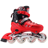 Longfeng skating shoes adult adult roller skates skating children's full set single straight row roller skates beginner men and women