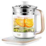 Small raccoon health pot household multifunctional office small flower tea pot Mini automatic glass electric tea maker