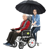 Jiuyuan Electric Wheelchair Dual-person Fully Automatic Intelligent Four-wheeled Substitute Car