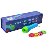 Mideer Milu children's projector bedtime storytelling machine early teaching fun luminous toys baby flashlight toys