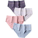 Underwear women's pure cotton crotch antibacterial girl's mid waist female birthday department women's traceless breathable briefs women's pants