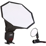 Selens Mini octagon softbox large set top hot boot / flash softbox softcover universal