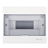 Delixi lighting strong current box domestic distribution box 12 circuit air switch box metal concealed wiring box