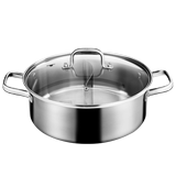 Yuanyang pot hot pot with household 304 stainless steel electromagnetic stove special hot pot pot, mutton pot, string hot pot