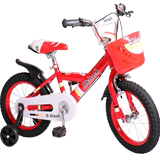 Children's bicycle, qiwa, Korean version, 12 / 14 / 16 inch, 3-8-year-old boys and girls' stroller