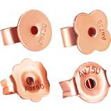 Ukint / yongjitai 18K Gold Earrings rose gold earrings color gold earrings female color gold earrings