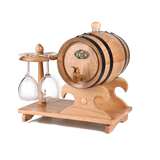 Frist 5L oak cask red wine cask cup holder cask red wine cask no gall oak cask empty cask decoration