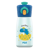 Fuguang FGA children's heat preservation cup with straw primary school students' water cup anti falling kindergarten stainless steel vacuum water bottle