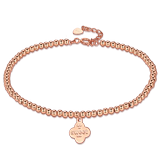 Cuishangyuan 18K color gold bracelet female love circle K gold rose gold bracelet au750 net Red Fashion Bracelet