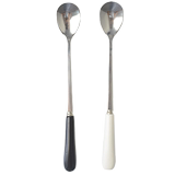 Stainless steel ceramic spoon, long spoon, short spoon, coffee spoon, tea spoon, tableware, portable spoon