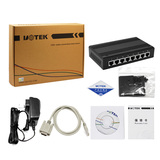 Yutai ut-6008 Ethernet converter 8-port RS232 / 485 / 422 serial communication server hub