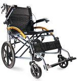 Jinwang foldable small wheelchair for the elderly to travel super light and carry a simple walking car for the disabled