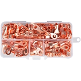 Ot red copper open nose crimping nose wire nose copper connector terminal copper lug 20A box of 100 pieces