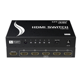 Mt-sw501mh 5 in 1 out HDMI switcher with remote audio and video HD sharer