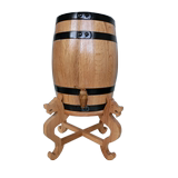 Frist 25L oak barrel wine barrel wine barrel vertical oak barrel red wine oak barrel