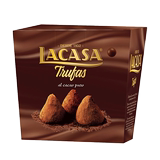 Lacasa La Casa Spanish imported truffle chocolate 1kg box for girlfriend (cocoa butter)