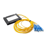 One quarter splitter SC port optical fiber splitter electrical level 1:4 optical splitter one quarter splitter pigtail type