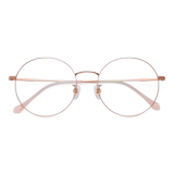 Glasses myopia anti blue light anti radiation female big round frame color change frame male tide eye protection anti fatigue flat light student mobile phone