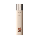 Solove power bank ultra thin small portable female Mini line brown bear cute cute flashlight 3000mAh