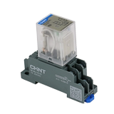 Chint small intermediate relay 220V AC hh52p hh54 DC electromagnetic relay jzx-22 24V