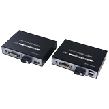 DVI + USB Optical extender DVI HD optical terminal KVM optical transceiver audio and video transmitter 1080p