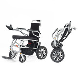 Nine circle electric wheelchair for the elderly, walking car for the elderly, disabled, super light folding, intelligent, multi-functional and automatic