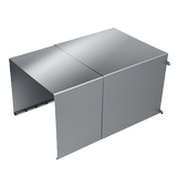 Decorative tube of general main panel of 5700 (27a3, 25x8) side range hood