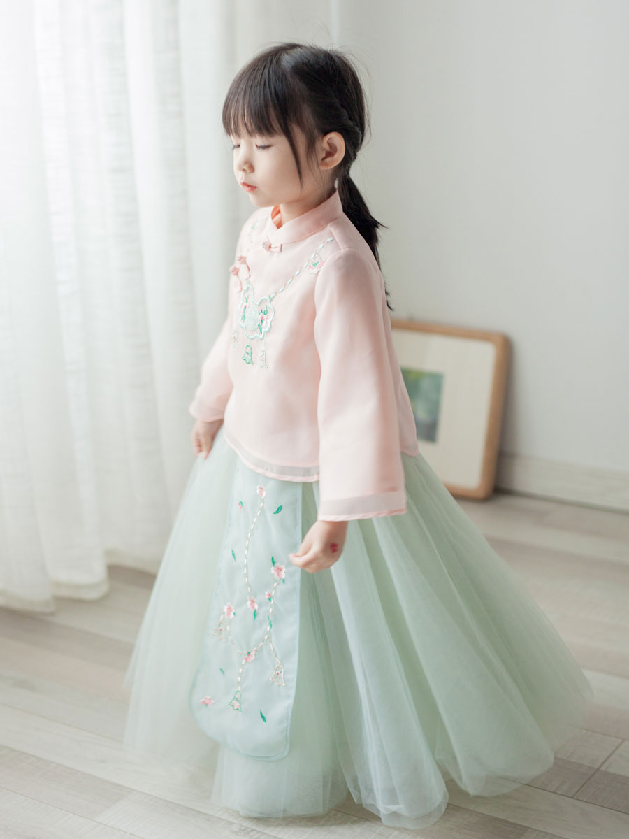 楠衫 女童古装汉服 楠衫 女童古装汉服