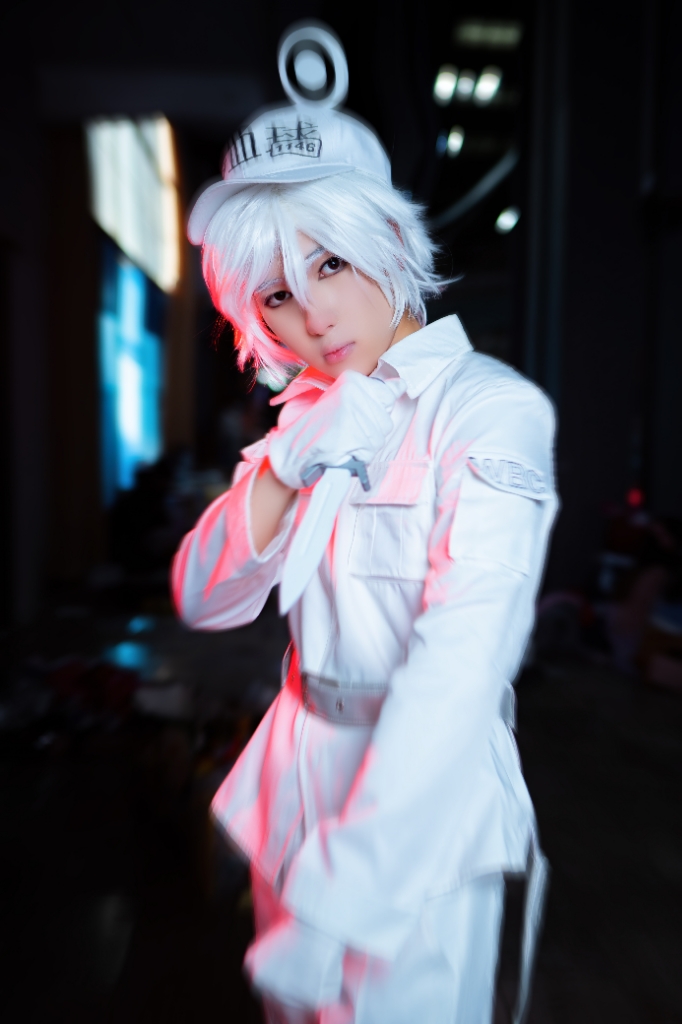 【漫囧】工作细胞cos 白细胞白血球 cosplay服装 制服套装 现货