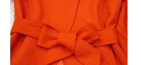 风衣腰带打结方法图解_风衣腰带打结步骤图解(2)