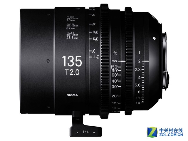 新镜头电影版 适马发布14mm T2于135mm T2镜头