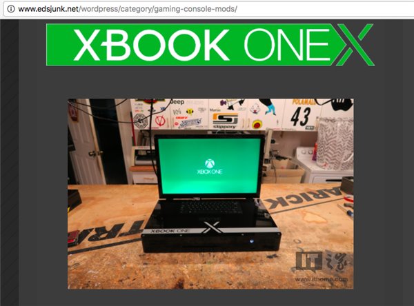 牛人打造Xbox One X笔..