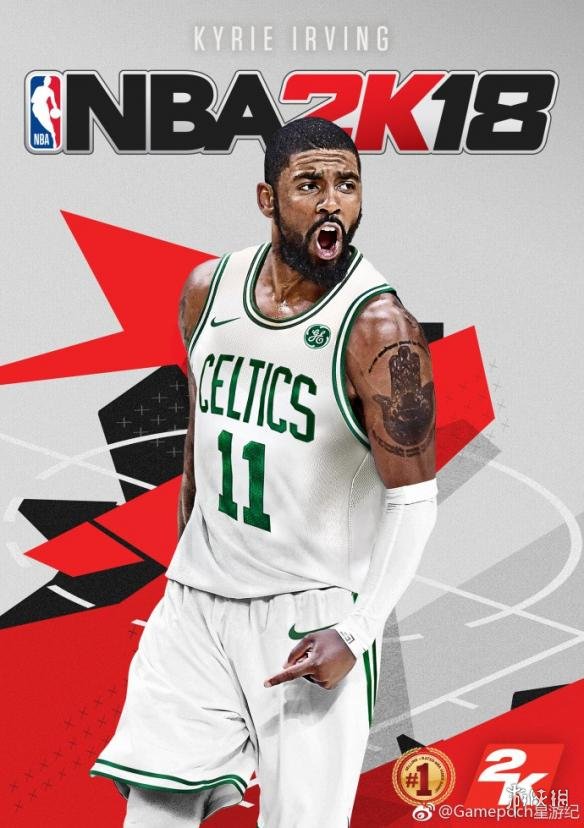 《nba 2k18》新封面公布 欧文身穿绿军11号球衣!