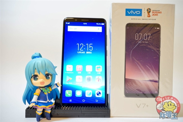 vivo v7,v7 都采用了流行的18:9 ips全面屏设计,大小分别为5.7寸,5.