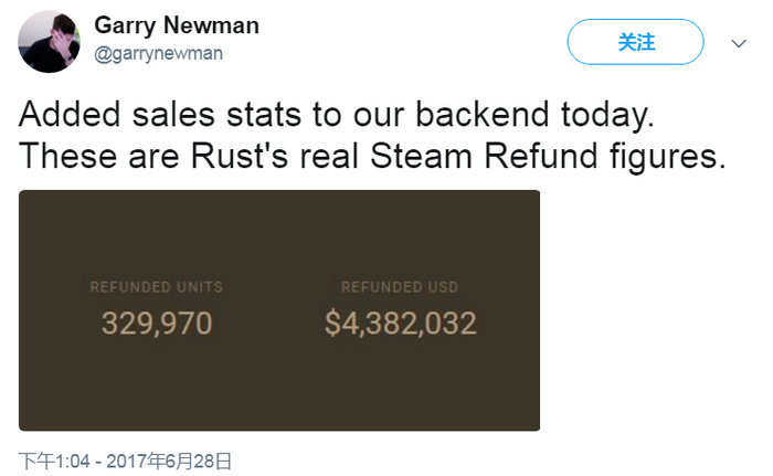 《Rust》开发者说Stea..