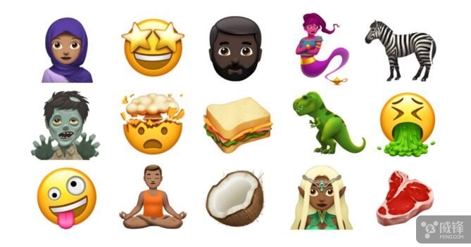 世界emoji日 苹果发布emoji新表情预览