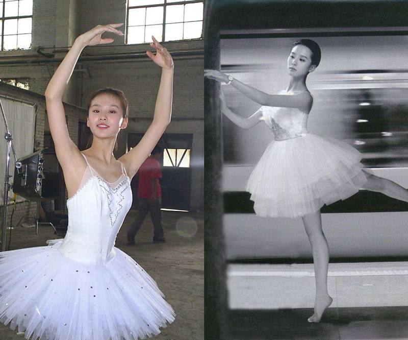 事实证明,舞蹈真的改变了她的一生,带给她无比的幸运.  刘诗诗